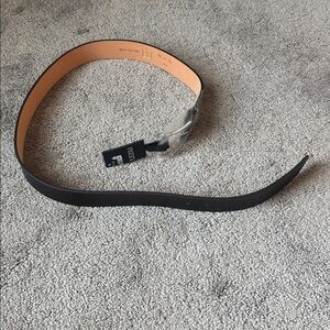 Lebra Dark Brown Leather Belt